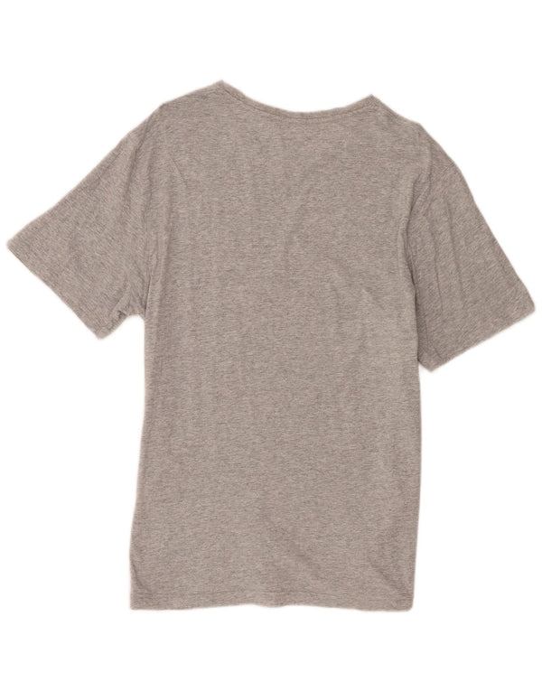 Champion T-Shirt Graphique Homme Grand Gris Moucheté Coton