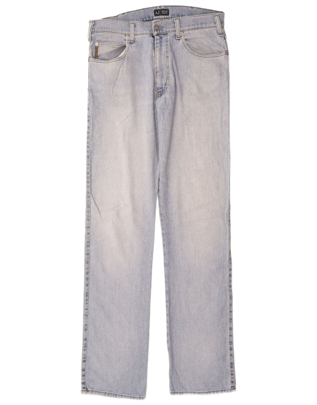 Armani Dame Straight Jeans W34 L35 Blå