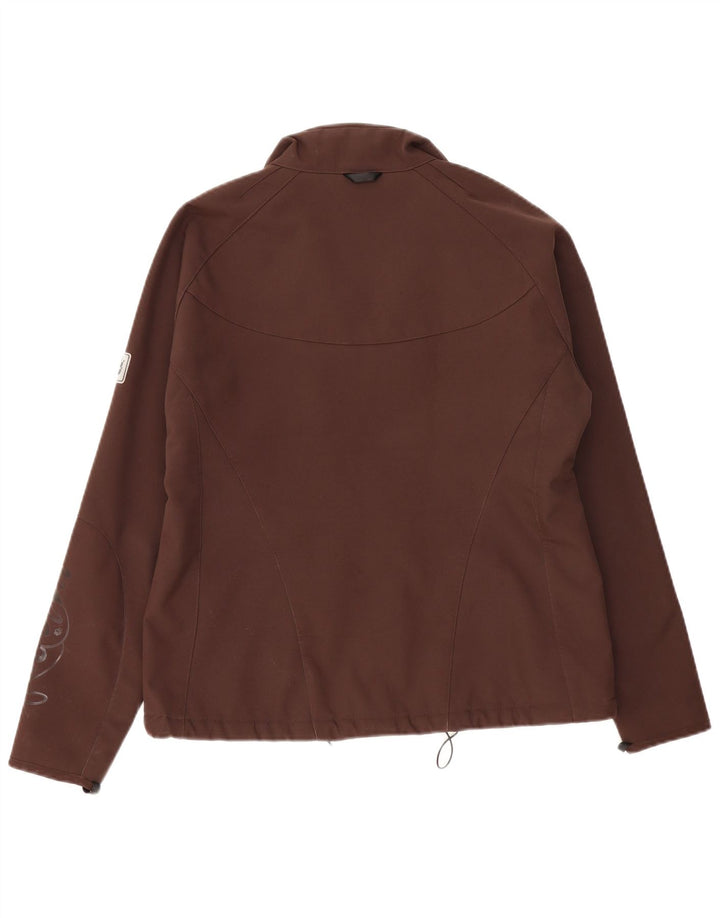 Jack Wolfskin Damen Liner Windjacke UK 16 Large Braun Polyester