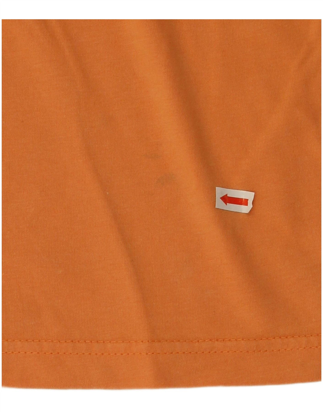 Izod Herren T-Shirt Top Large Orange Baumwolle