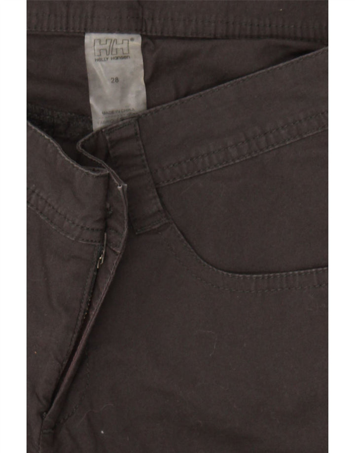 HELLY HANSEN Womens Straight Casual Trousers W28 L34 Grey Cotton Vintage Helly Hansen and Second-Hand Helly Hansen from Messina Hembry 