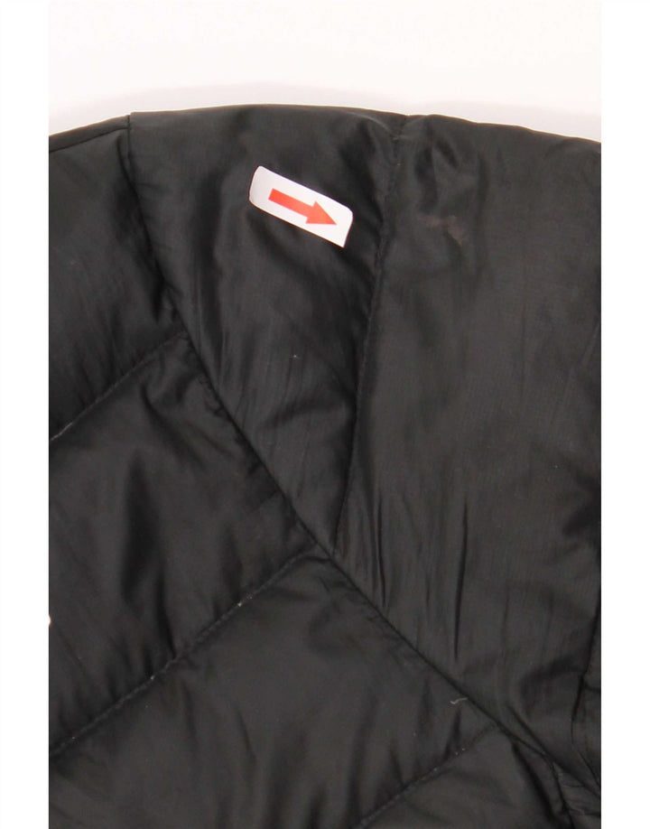 Adidas Womens Hooded Padded Jacket UK 18 XL Black Polyester