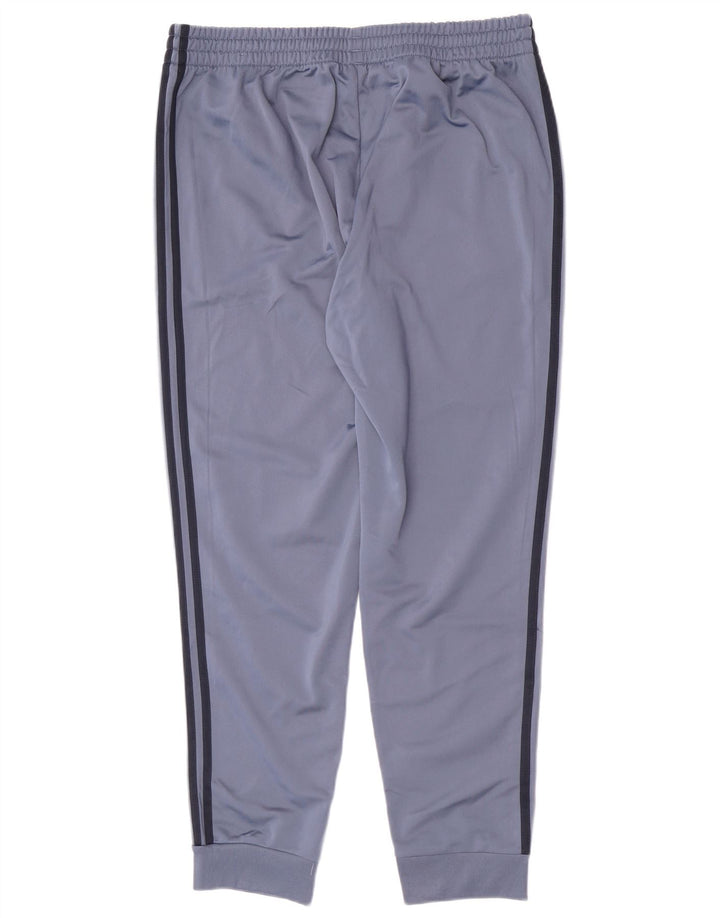 Adidas Mens Tracksuit Trousers Joggers XL  Blue Polyester