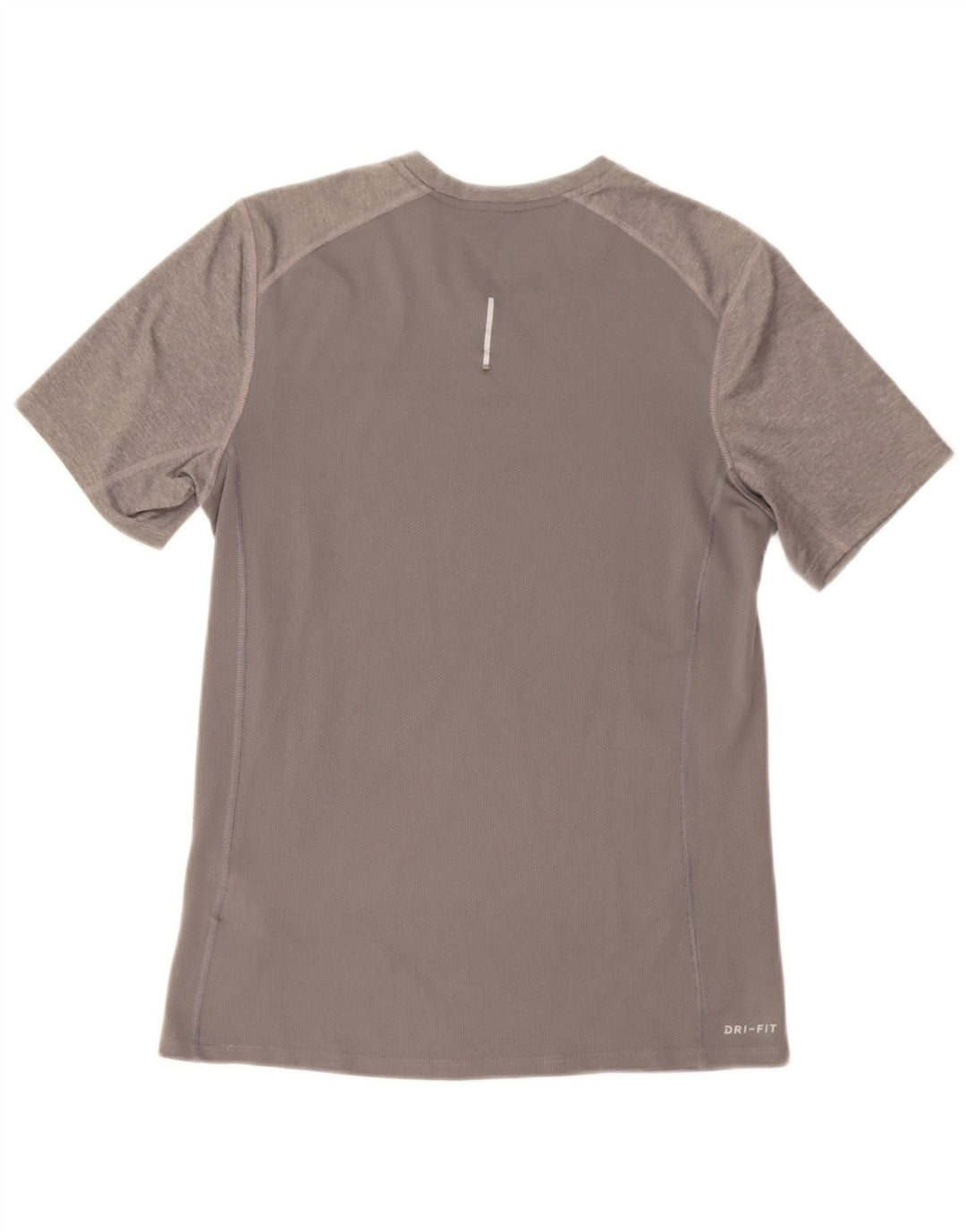 Nike Dri Fit majica kratkih rukava, mali sivi poliester