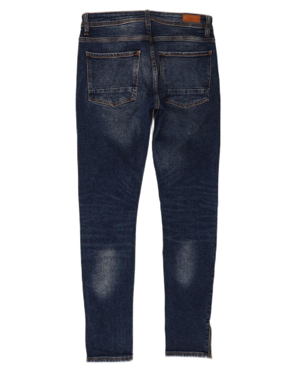 Zara Jeans ajustados para hombre EU 38 Small W30 L29 Algodón azul