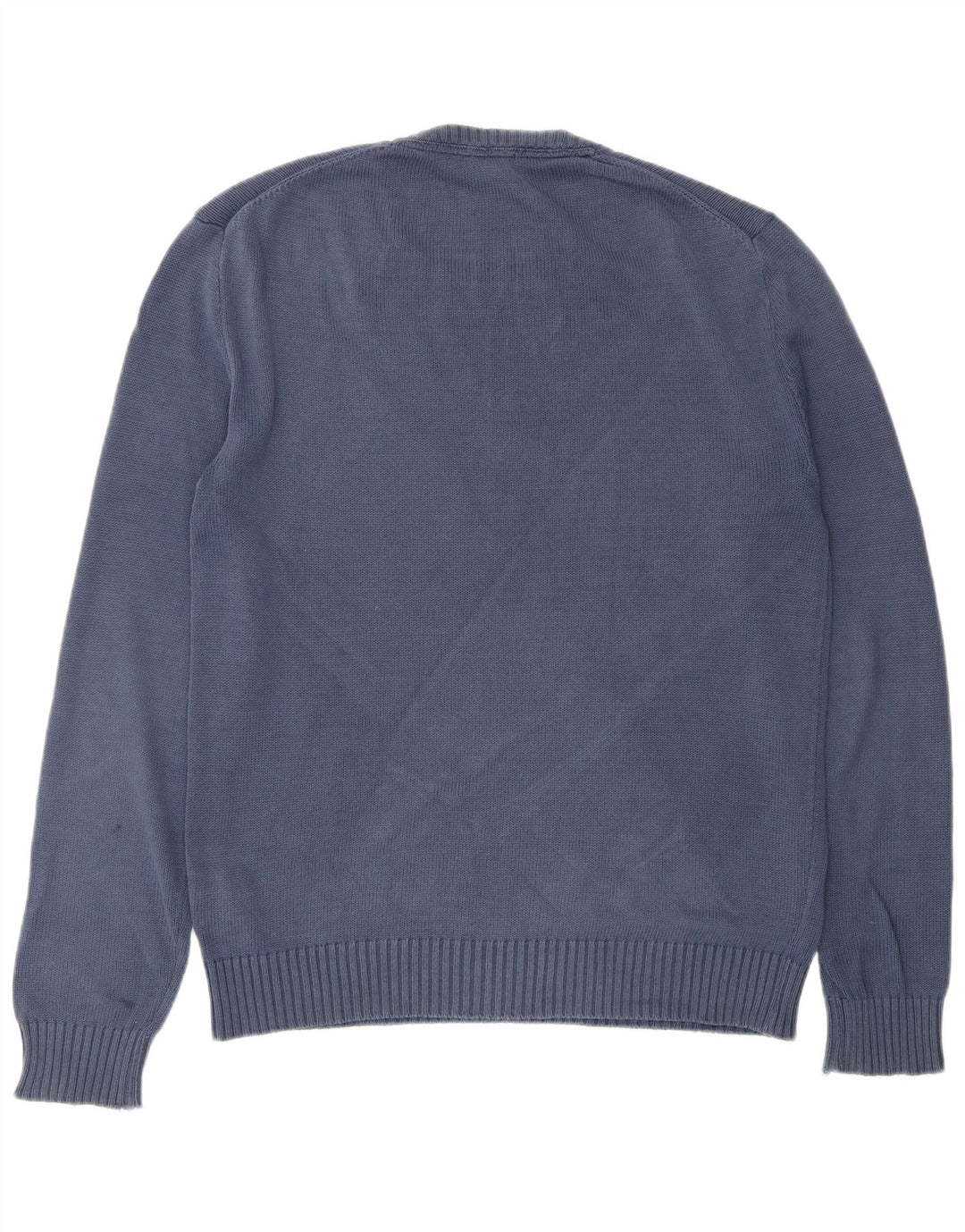 HACKETT Męski sweter z okrągłym dekoltem, średni granatowy, bawełniany