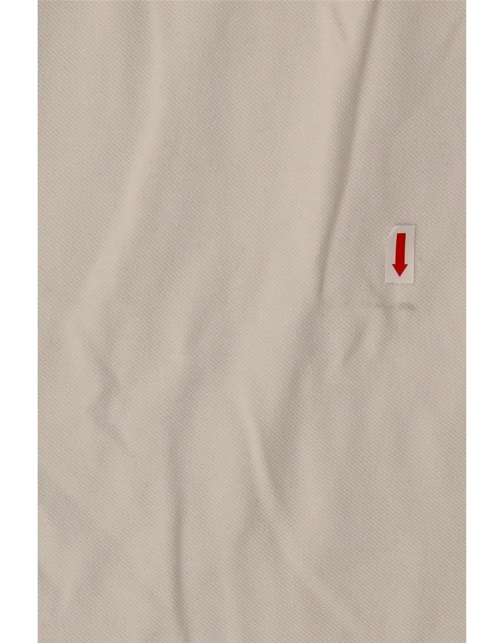 TOMMY HILFIGER Mens Slim Fit Polo Shirt Small White