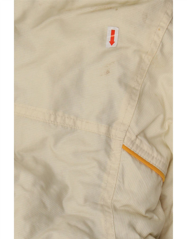 Giacca imbottita da uomo Lotto UK 36/42 Nylon bianco sporco medio