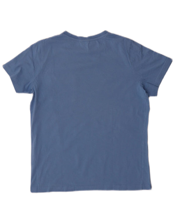 K-Way Dame T-Shirt Top UK 10 Lille Blå