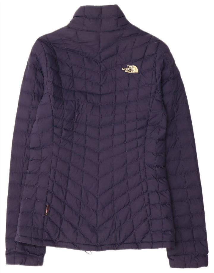 The North Face Veste rembourrée pour femme UK 10 Petit nylon bleu marine