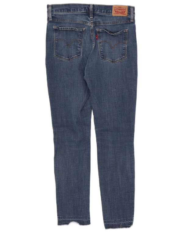 Levi's Damen 311 Shaping Skinny Jeans W27 L28 Blaue Baumwolle