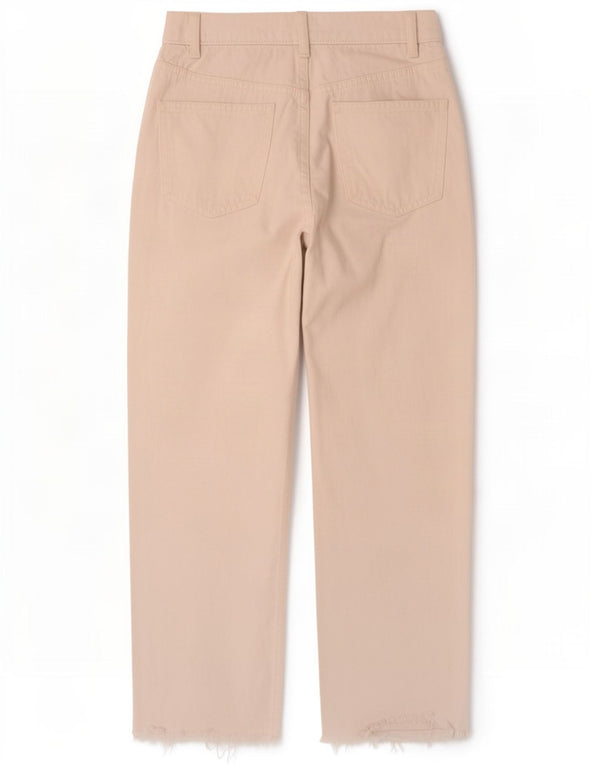 Zara Womens Straight Jeans EU 38 Small W28 L27 White