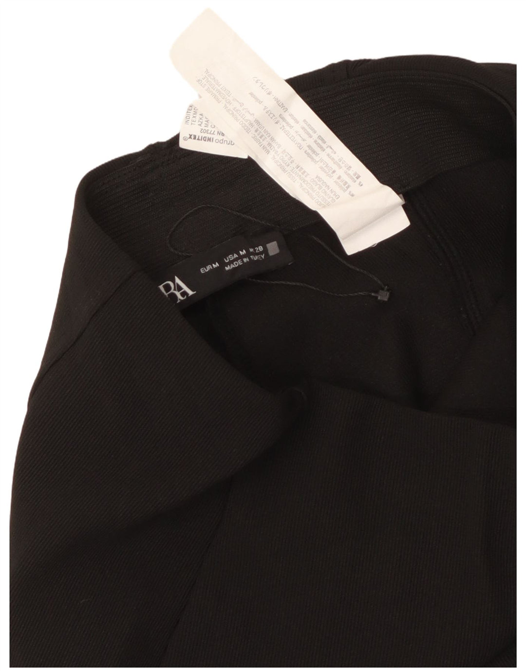 Pantaloni skinny pentru femei Zara Mediu L28 L34 Poliester negru