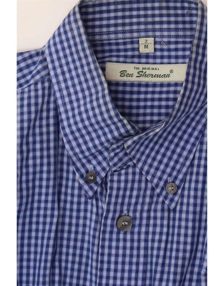 Ben Sherman Herreskjorte Medium Blue Gingham