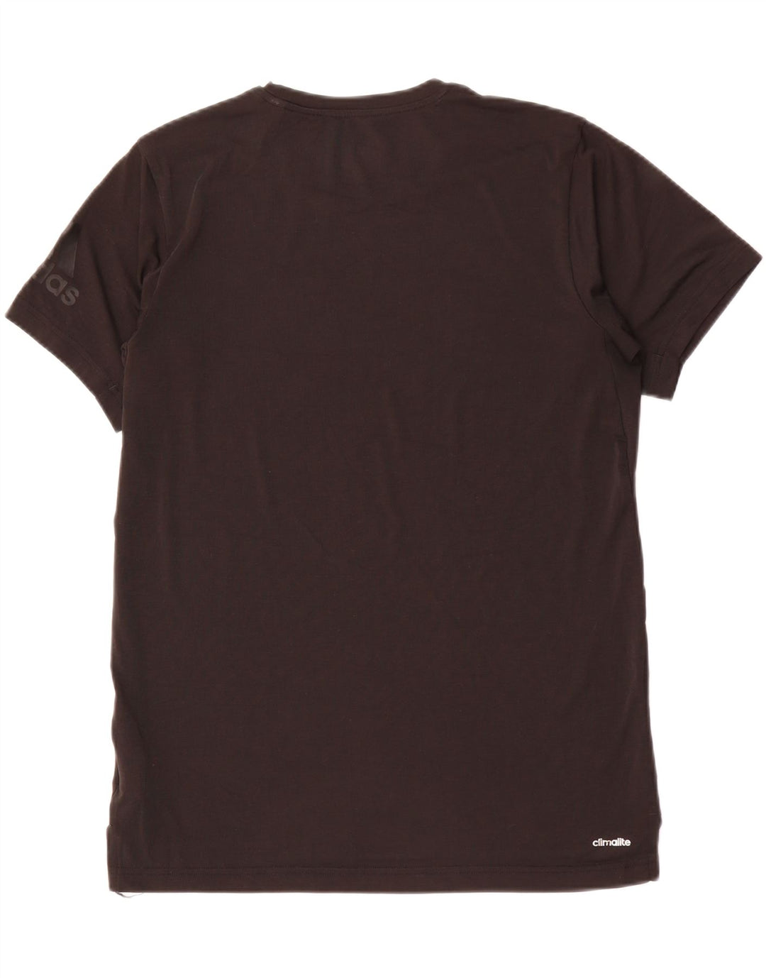 ADIDAS Mens Climalite T-Shirt Top Medium Black Polyester