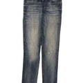 Jack & Jones Mens GLENN Distressed Slim Jeans W30 L32 Blue Cotton