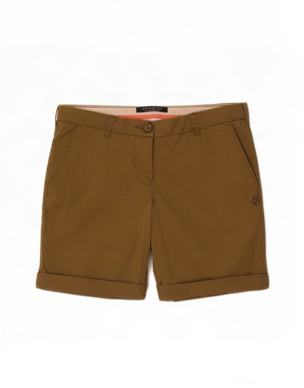 Женские шорты чинос Maison Scotch, маленькие W27, хлопок цвета хаки