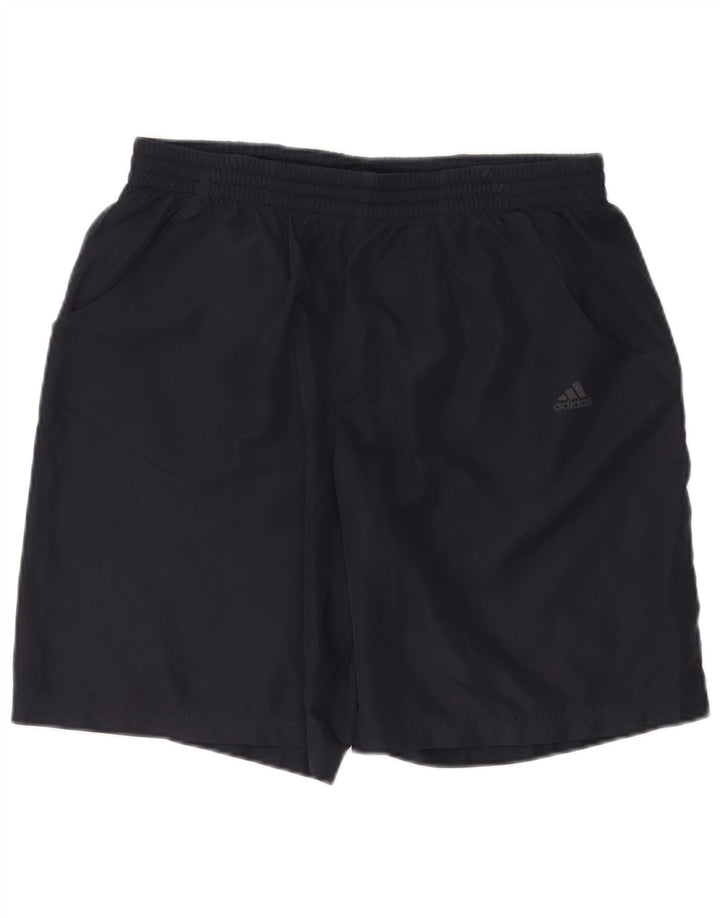 ADIDAS Mens Clima 365 Sport Shorts Large  Navy Blue Polyester
