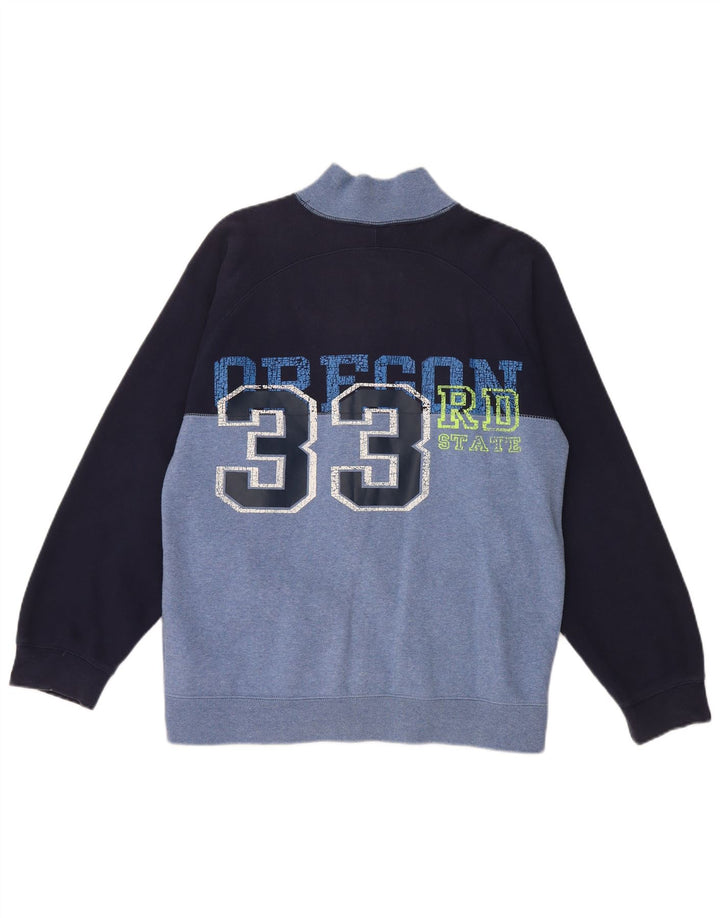 Giacca da ginnastica da ragazzo NIKE Oregon State 14-15 anni, taglia grande, blu