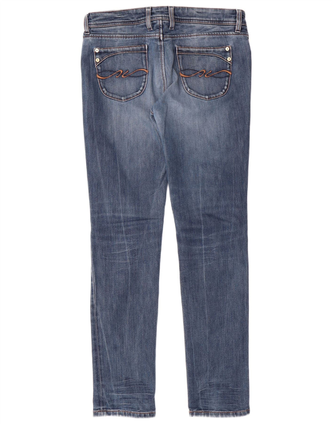 TOMMY HILFIGER Womens Slim Jeans W30 L32 Blue Cotton