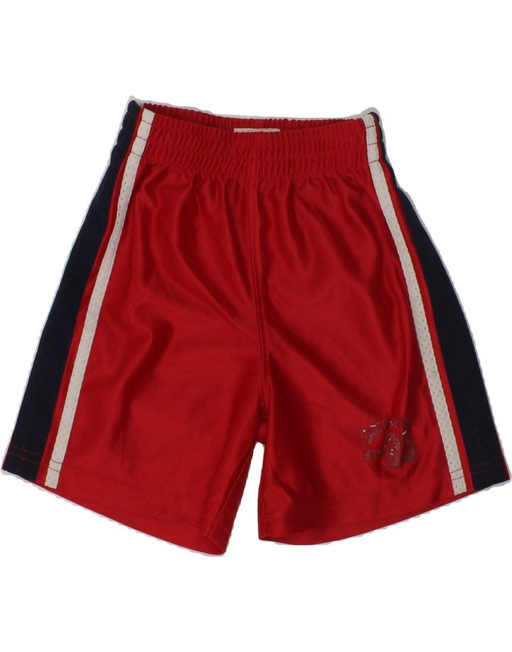 OSH KOSH Boys Sport Shorts 2-3 Years Red Polyester | Vintage Osh Kosh | Thrift | Second-Hand Osh Kosh | Used Clothing | Messina Hembry 
