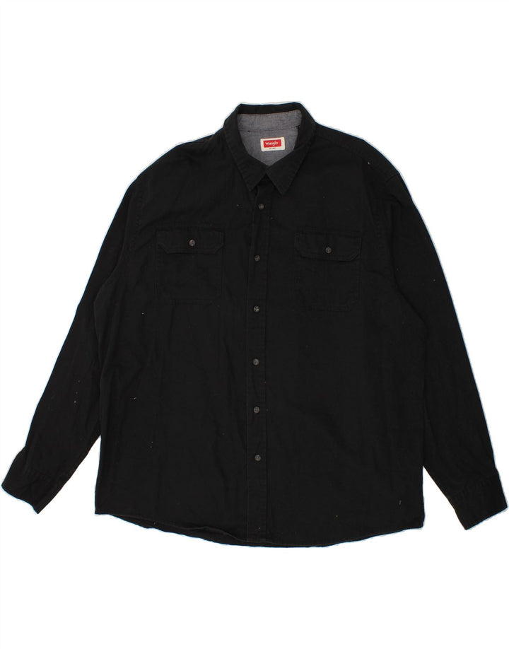 WRANGLER Chemise Homme 2XL Coton Noir