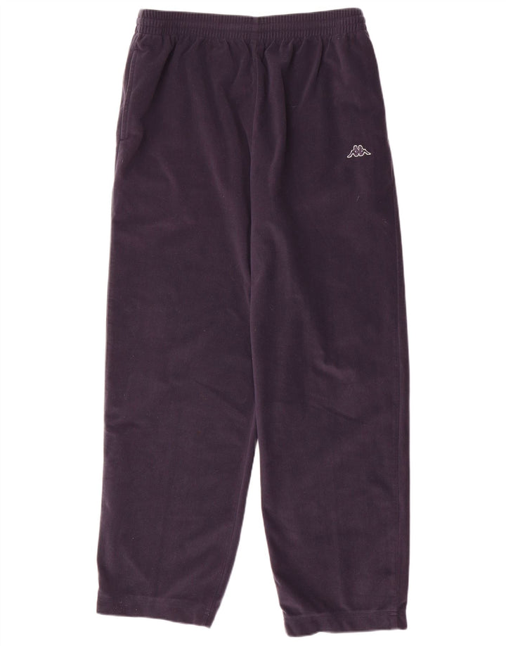 Kappa Mens Tracksuit Trousers Large Navy Blue Polyester