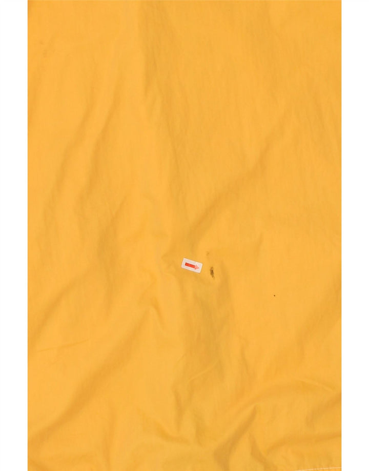 TIMBERLAND Mens Hooded Rain Jacket UK 40 Large Yellow Nylon