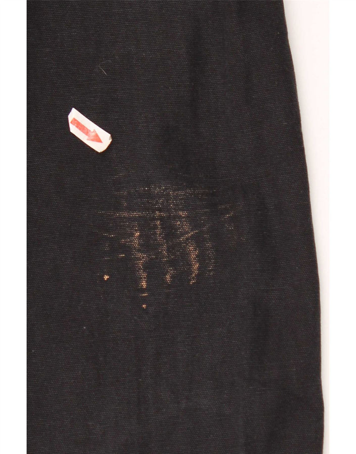 Pantaloni cargo dritti da uomo Vans medi W32 L28 cotone nero