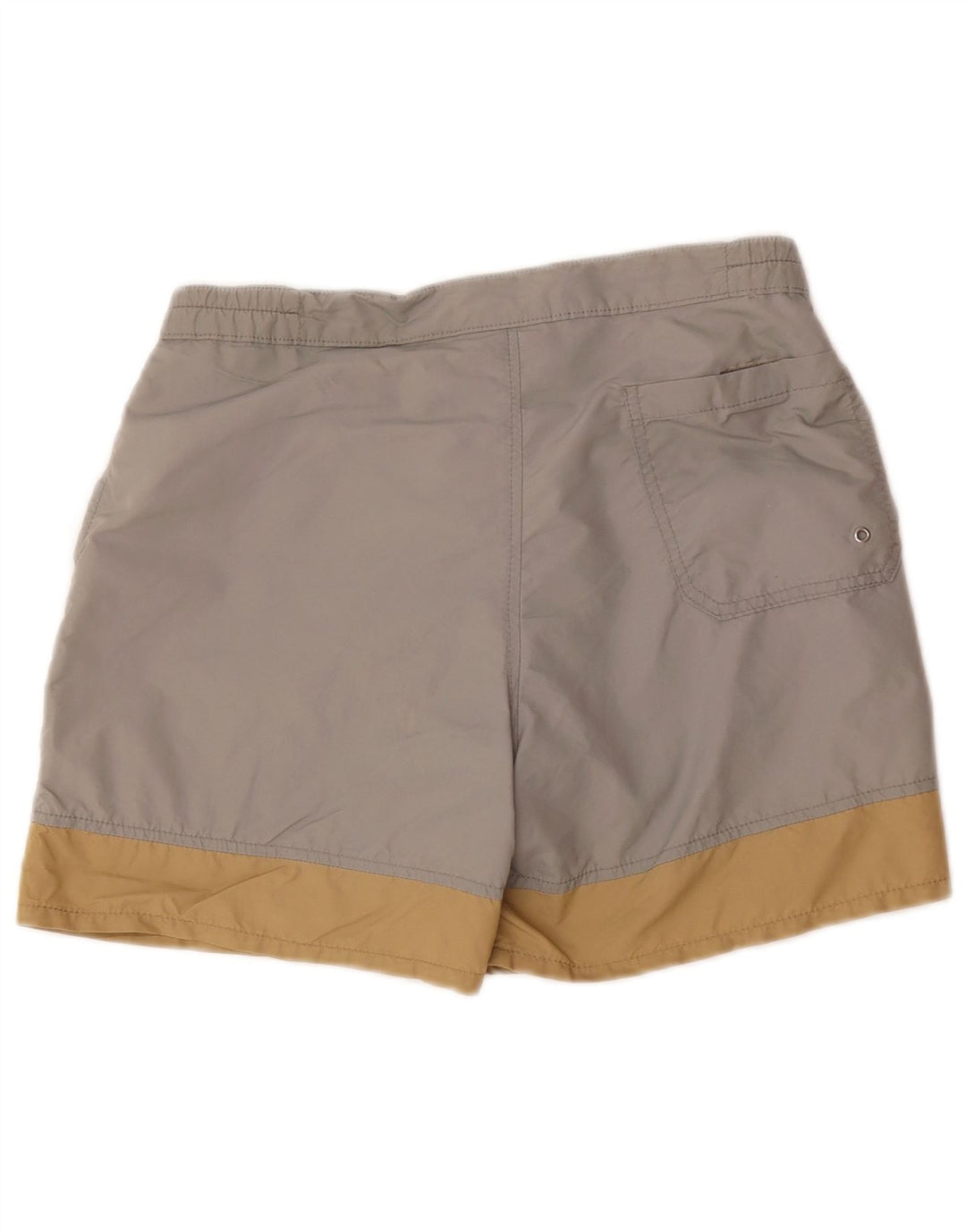 North Sails Mens Graphic Swimming Shorts Medium Grey Colourblock Polyamide