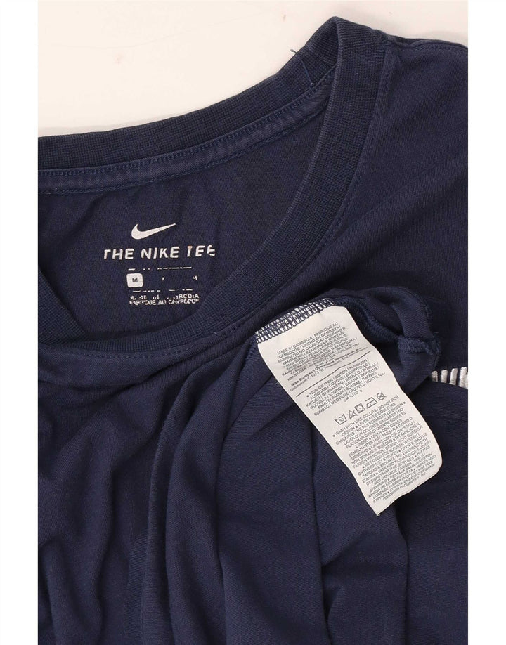 T-shirt da uomo Nike Top in cotone blu navy medio