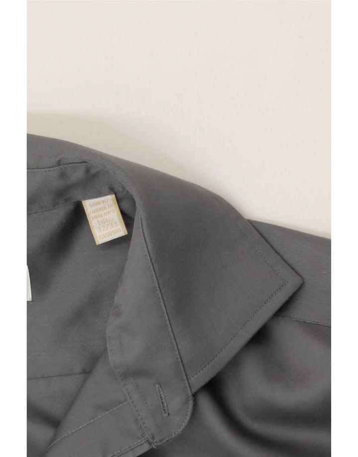 MICHAEL KORS Mens Shirt Size 15 1/2 Medium Grey Cotton Vintage Michael Kors and Second-Hand Michael Kors from Messina Hembry 