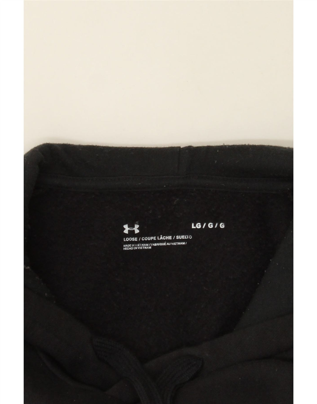 JACK & JONES Mens Hoodie Jumper Large Black Cotton Vintage Jack & Jones and Second-Hand Jack & Jones from Messina Hembry 