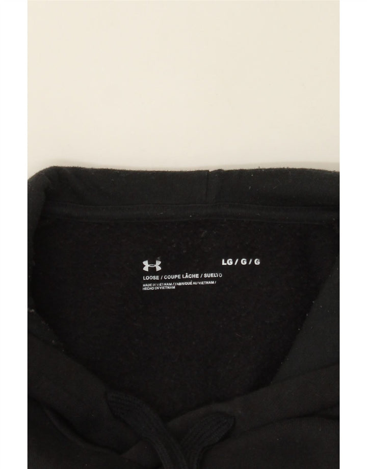 JACK & JONES Mens Hoodie Jumper Large Black Cotton Vintage Jack & Jones and Second-Hand Jack & Jones from Messina Hembry 