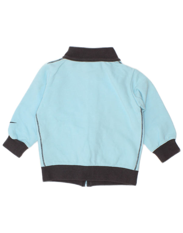 Nike Baby Boys Graphic Tracksuit Top Jacket 3-6 Months Blue Colourblock