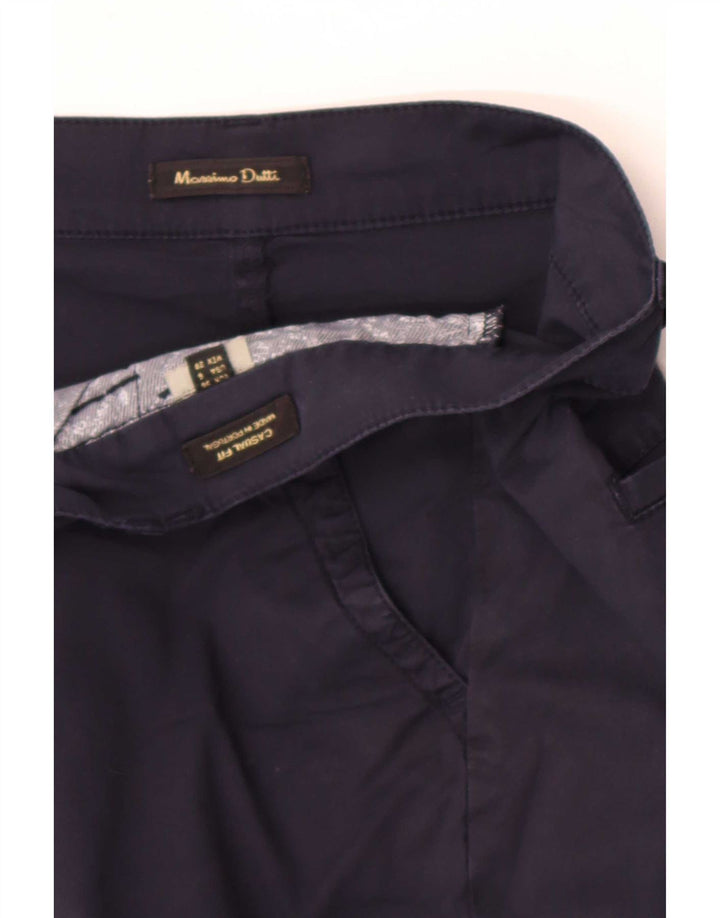 Женские шорты чинос Massimo Dutti EU 38 Small W28 Темно-синие