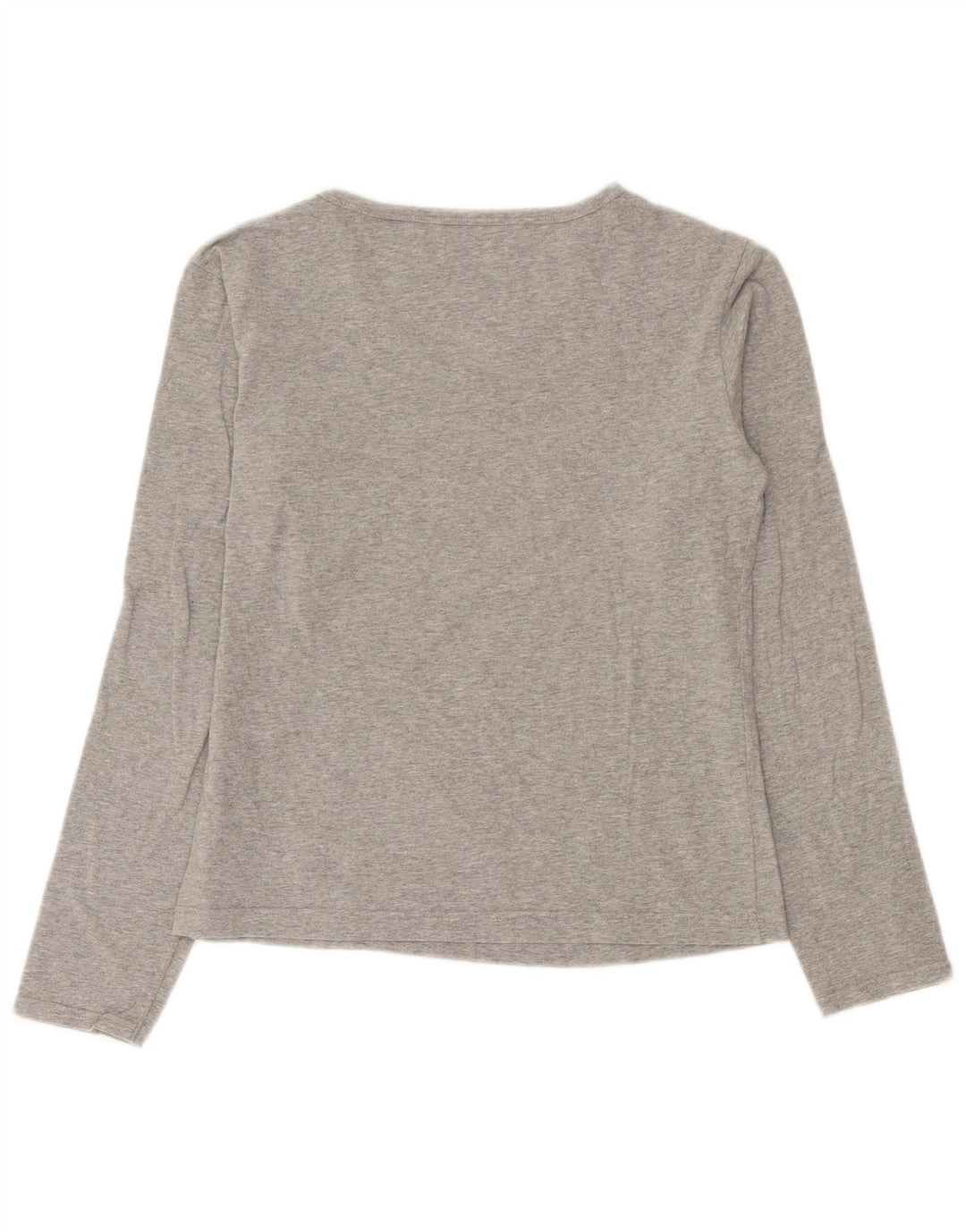 Arena Womens Graphic Top Long Sleeve UK 14 Large Grey Flecked