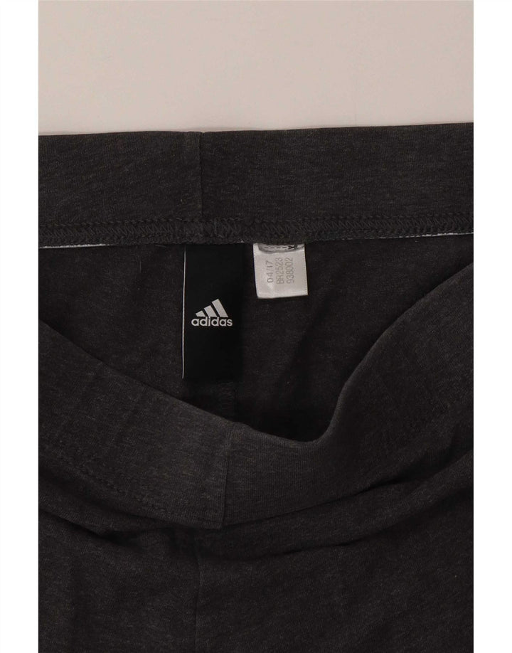 Adidas Damen Graphic Leggings Medium W28 L27 Grau