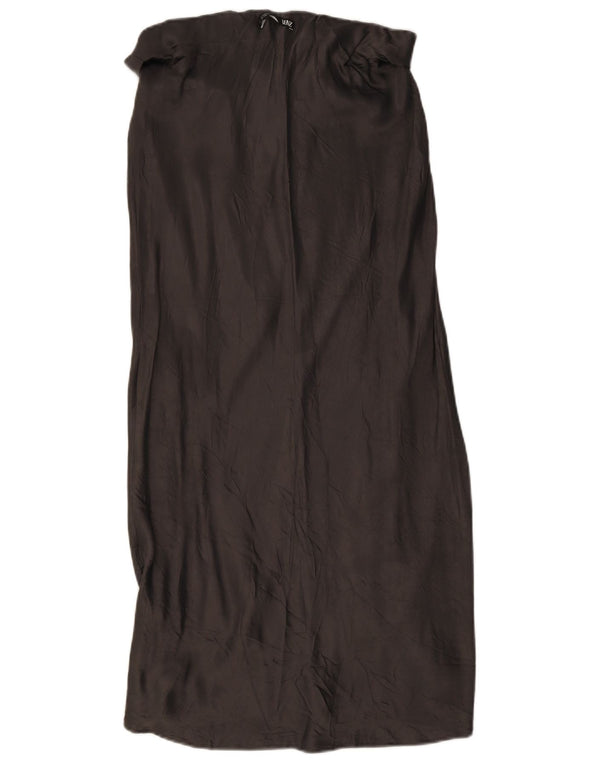 Zara Damen Maxirock Large W30 Grau
