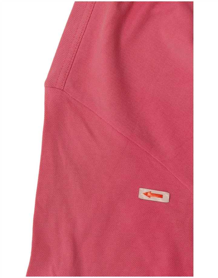 Kappa Mens Polo Shirt Large Pink Cotton