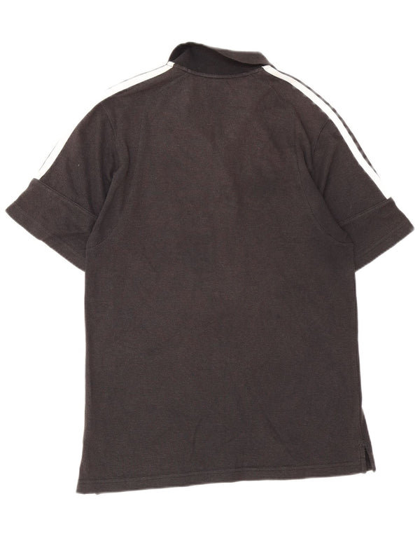 Tricou polo pentru bărbați Adidas, mare, gri, bumbac