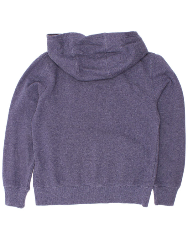 Levi's Boys Graphic Hoodie Jumper 9-10 Years Navy Blue Cotton