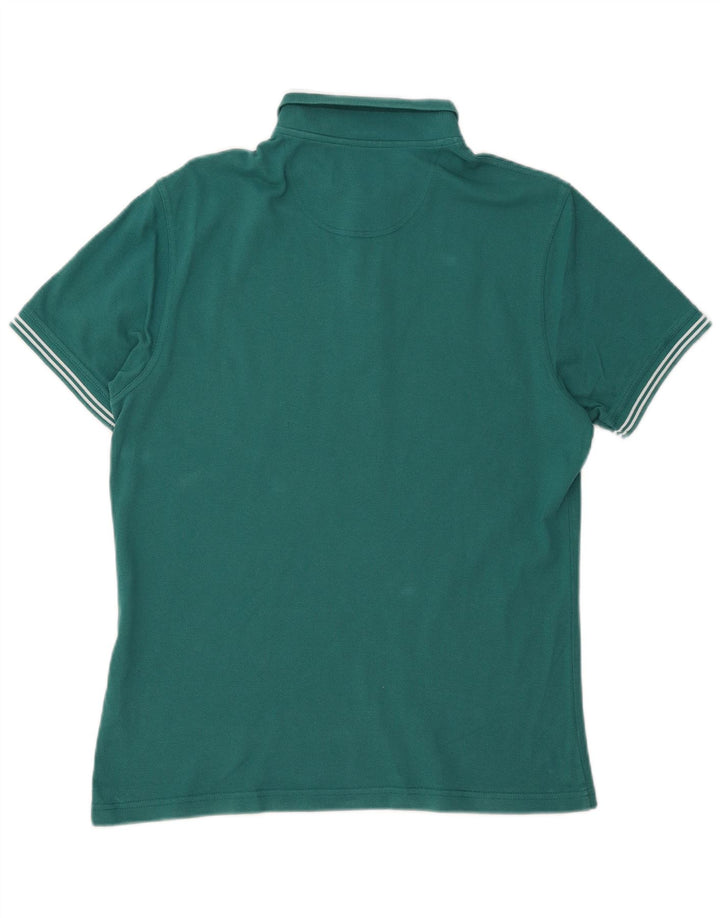 Tricou polo BARBOUR pentru bărbați, bumbac verde mediu