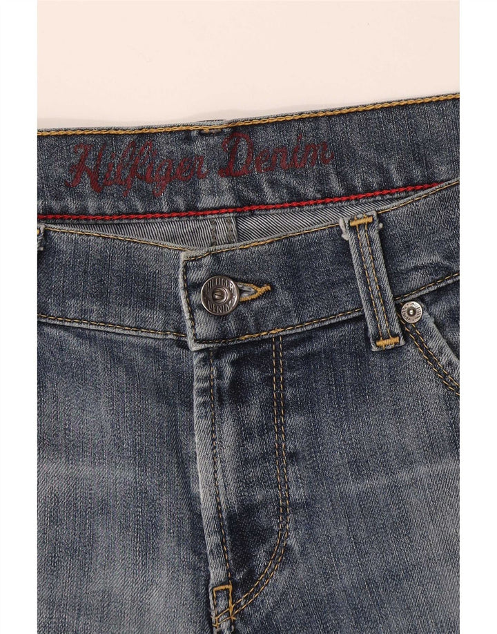 Tommy Hilfiger Damen Jeansshorts W34 Large Blau