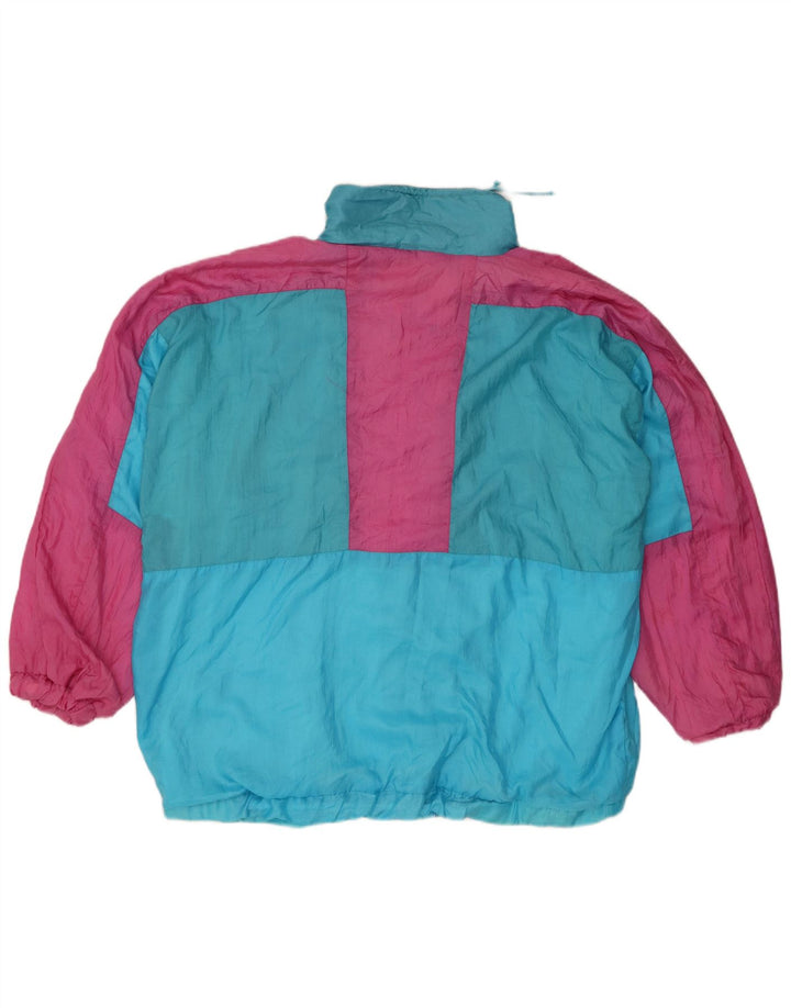 Tuta intera da uomo Nortons XL rosa color block in poliammide