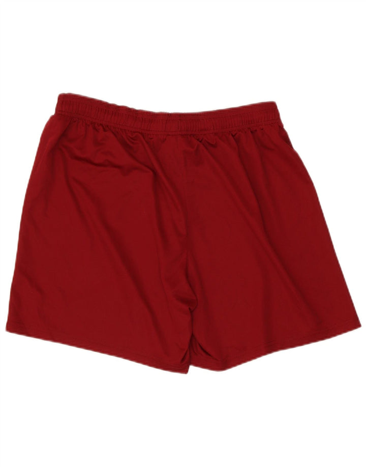 Pantalones cortos deportivos Nike Dri Fit para hombre Poliéster rojo mediano