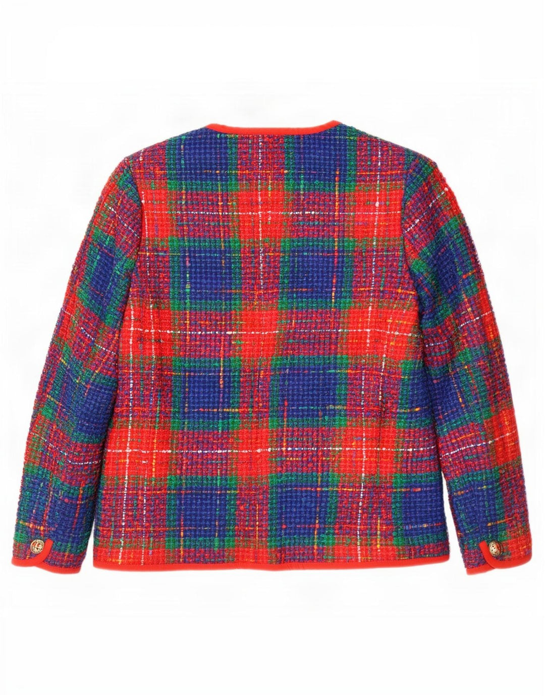 Marina Rinaldi Womens 4 Button Blazer Jacket Size 25 Large Multicoloured