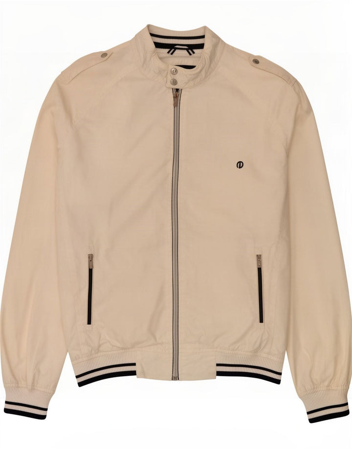 Giacca bomber da uomo Jack & Jones UK 40 Large White Poliestere