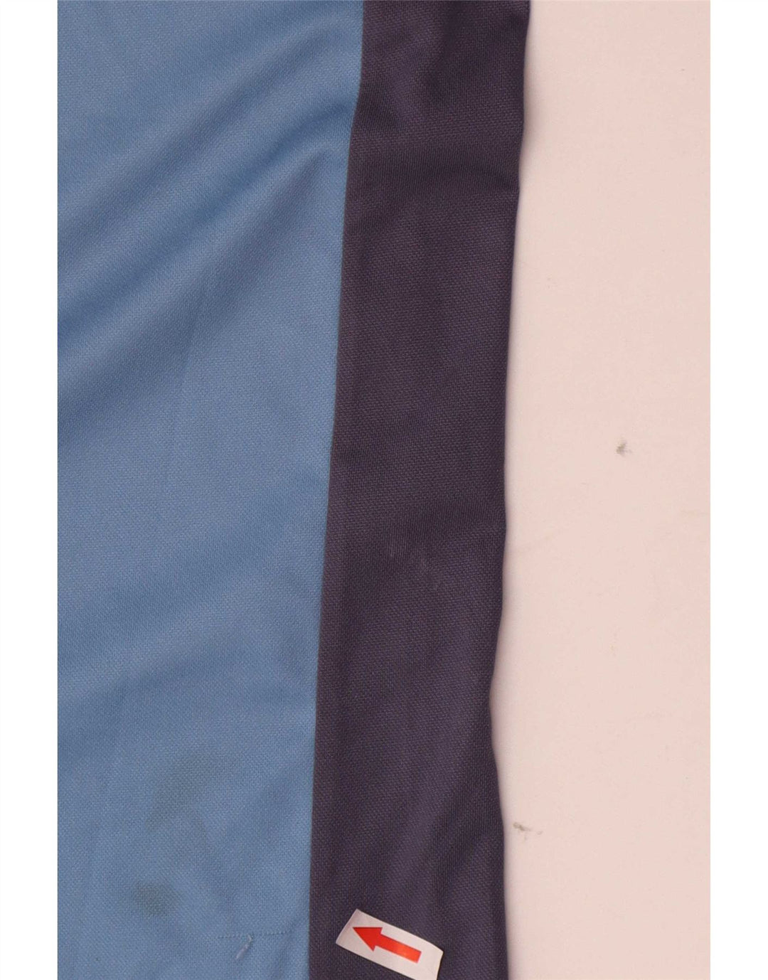 Lotto Mens Zip Neck Polo Shirt XL Blue Colourblock Polyester