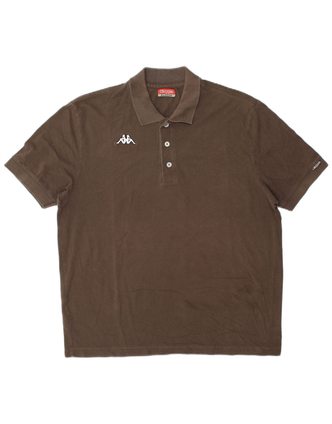 Polo Kappa da uomo XL Marrone